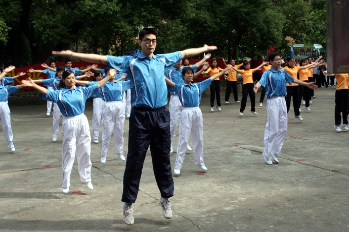 我院代表队荣获永利yl23411迎奥运广播操比赛二等奖