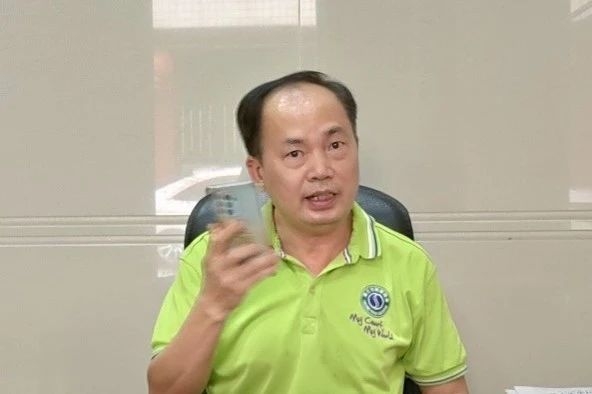 采访李树裕师兄现场