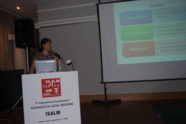 法医学系七位师生参加国际法医学研讨会