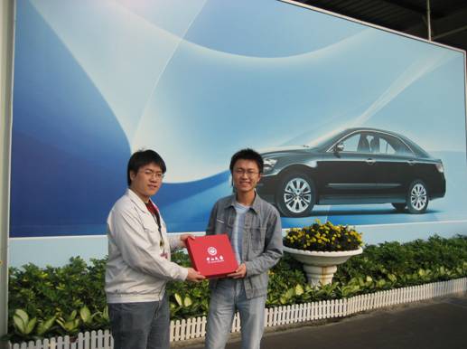 2007级硕士参观广州丰田汽车厂